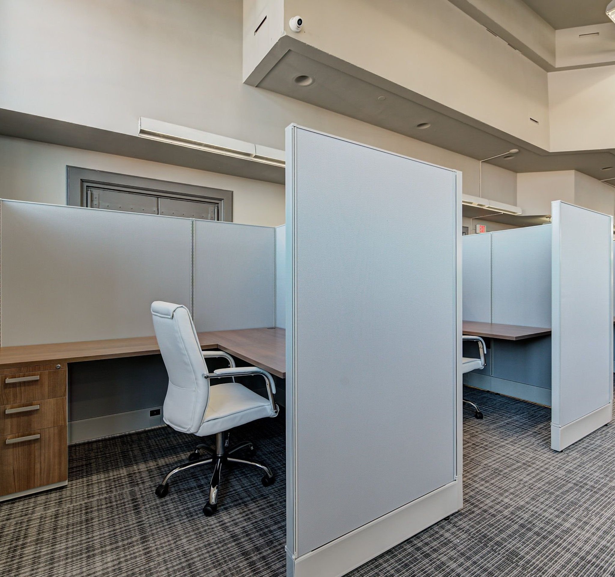 Meeting room in a Norman office space